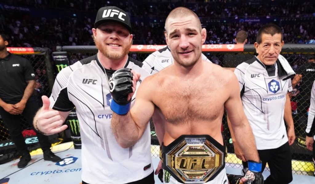 Khamzat Chimaev shares his thoughts on newly crowned UFC middleweight