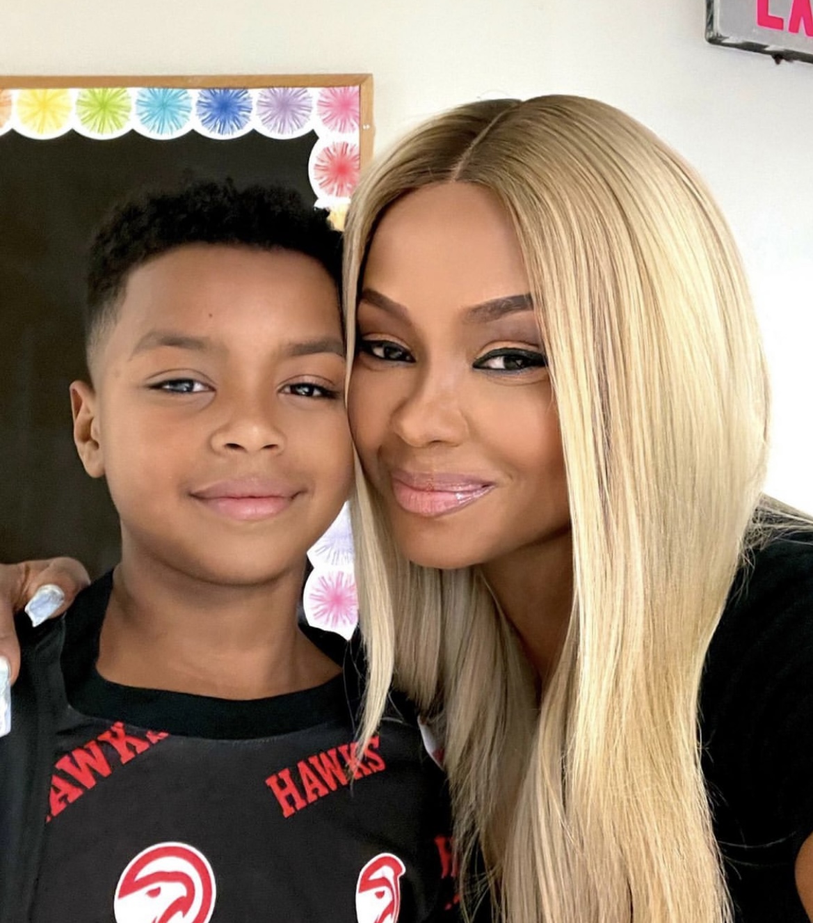 Phaedra Parks and Apollo Nida Come Together for Their Son's First Day