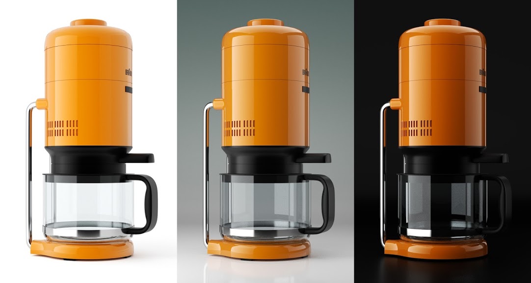 Tutorial Braun KS 20 coffee maker industrial design
