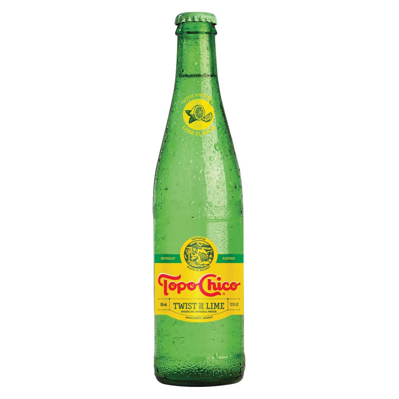 Topo Chico Lime Sparkling Mineral Water 12 oz Bottle Blue Dog Beverage