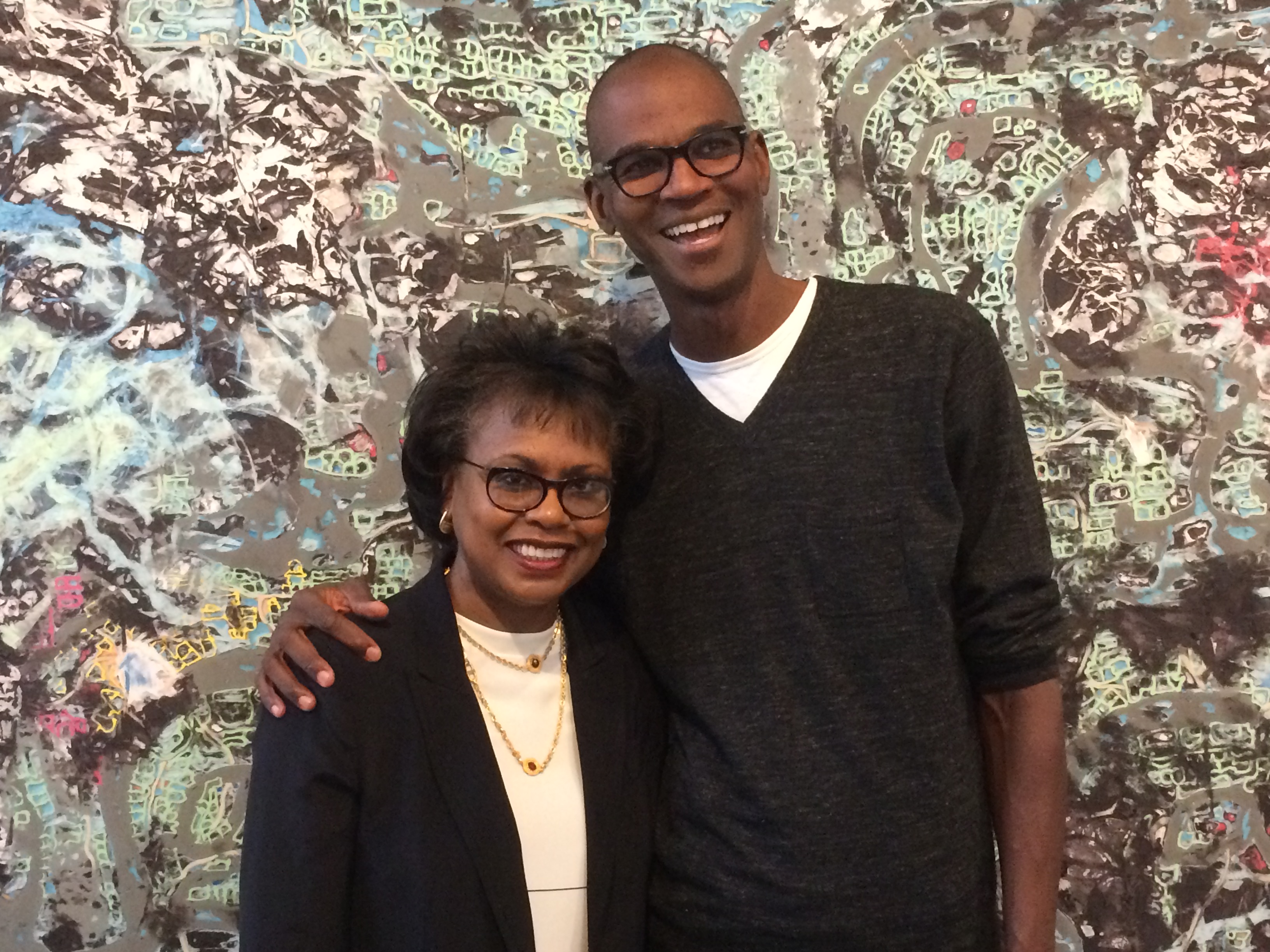 Anita Hill and Mark Bradford pack the Rose BrandeisNOW