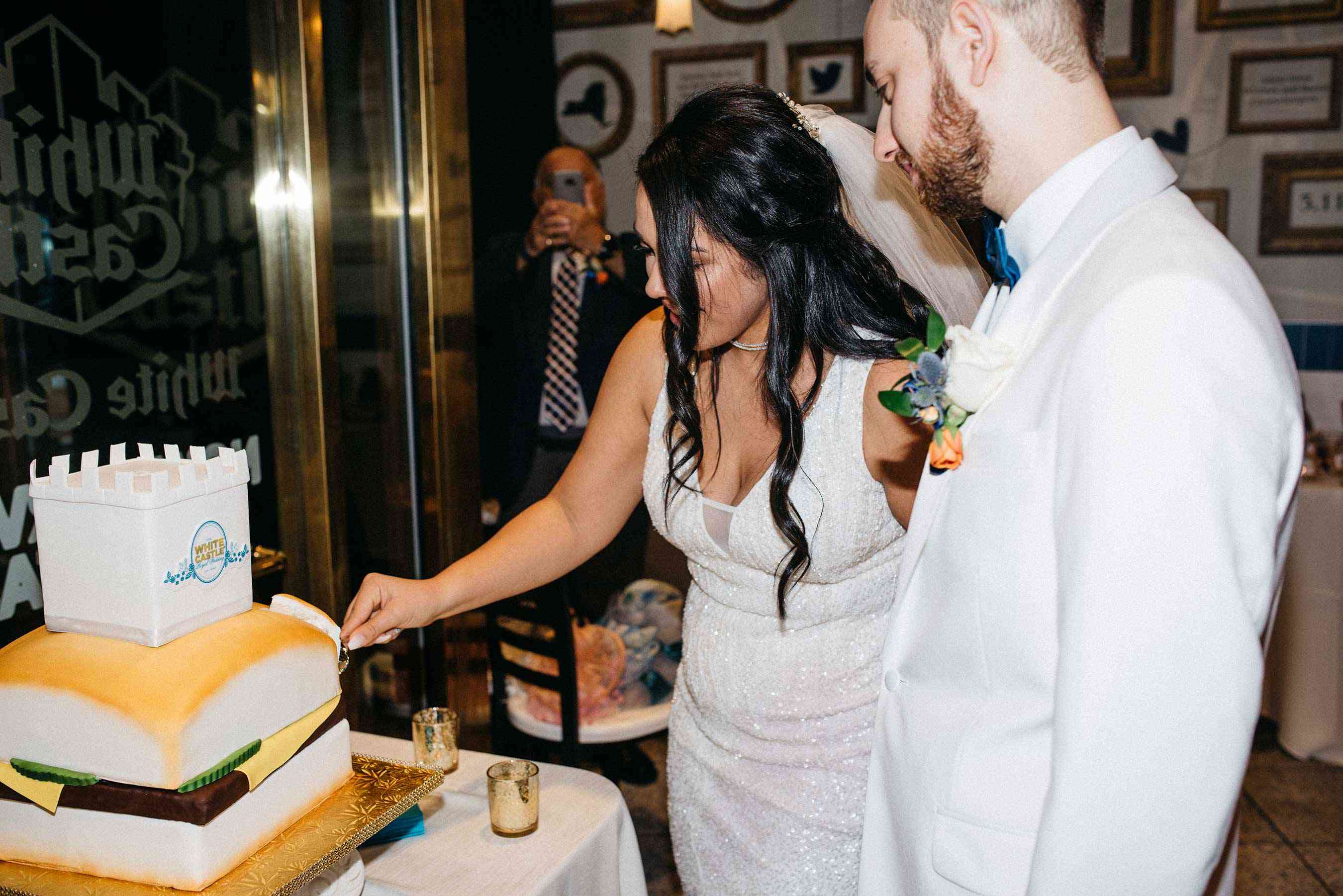 This Wedding at White Castle Was Surprisingly Tasteful