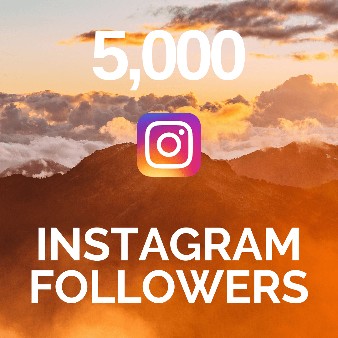 5000 Instagram Followers for 24.97 ⭐