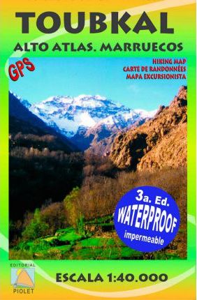 Kaart Toubkal