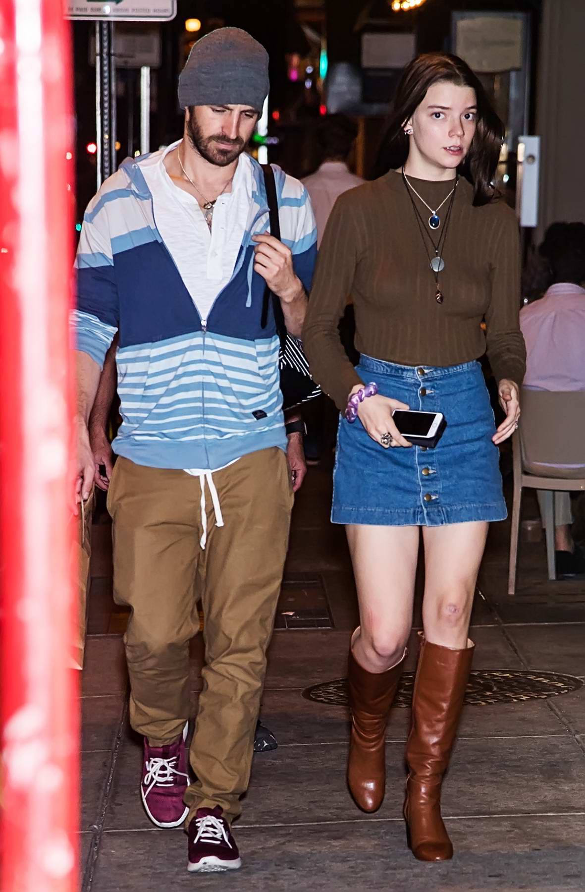 Anya TaylorJoy and fiance Eoin Macken are seen out and about in