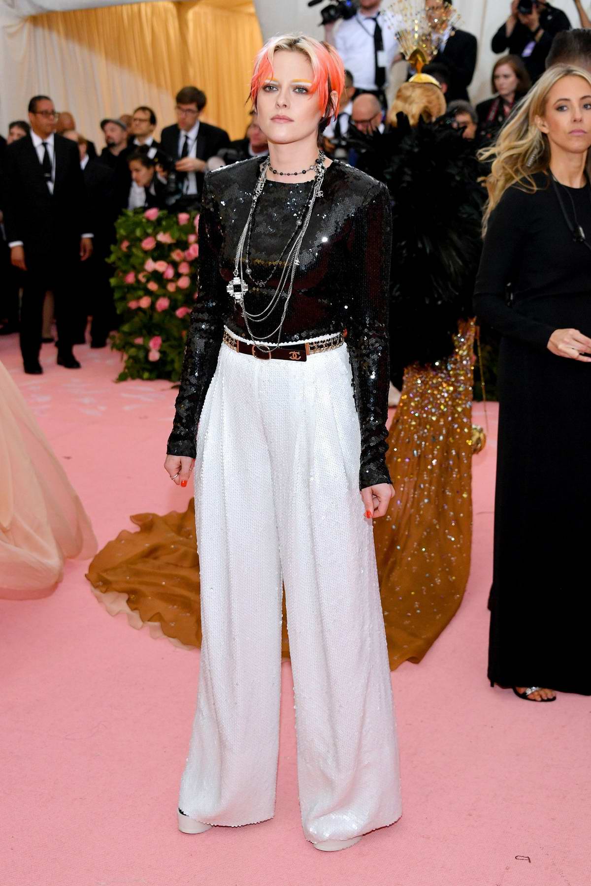 Kristen Stewart attends The 2019 Met Gala Celebrating Camp Notes on