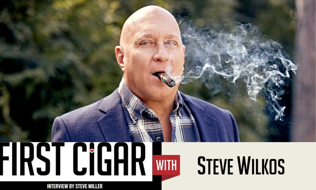 First Cigar with Steve Wilkos CigarSnob