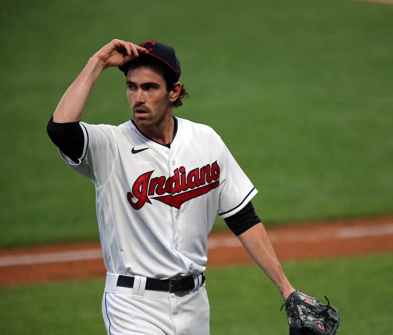 Cleveland Indians’ Shane Bieber wins AL Pitcher of the Month award for