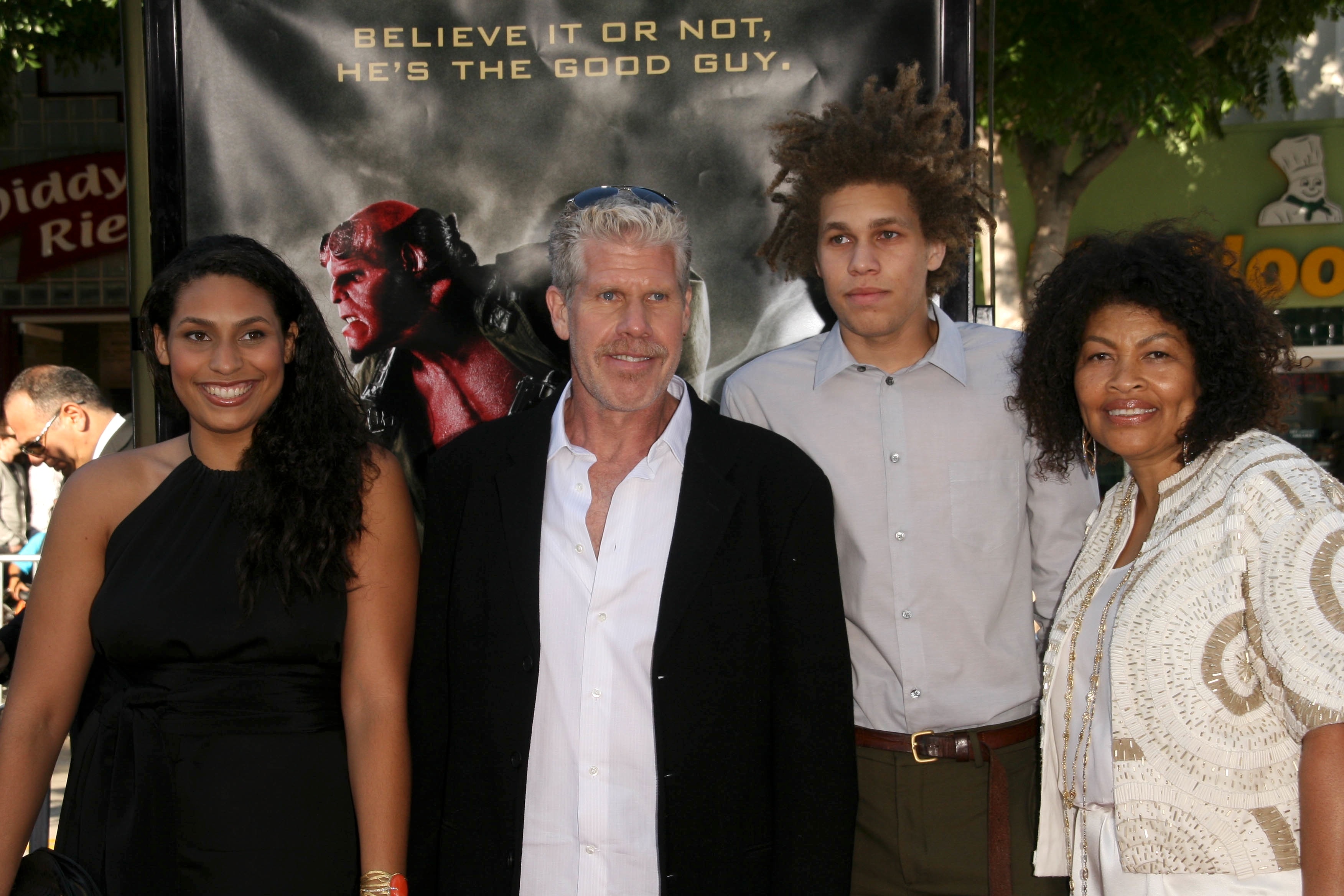 Ron Perlman Kids Get to Know Daughter Blake and Son Brandon