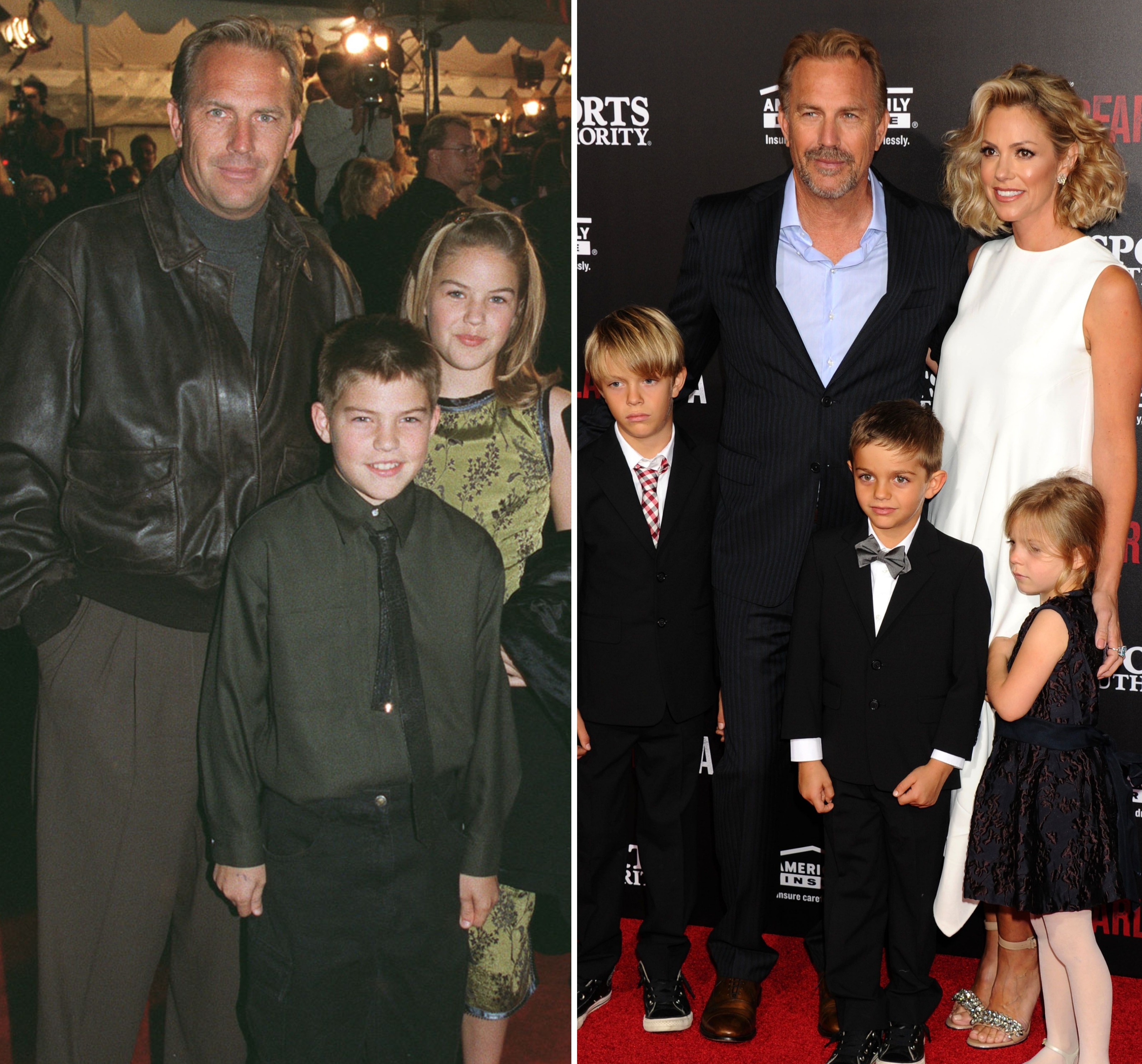 Kevin Costner's and His 7 Kids See the Actor's Cutest Family Photos