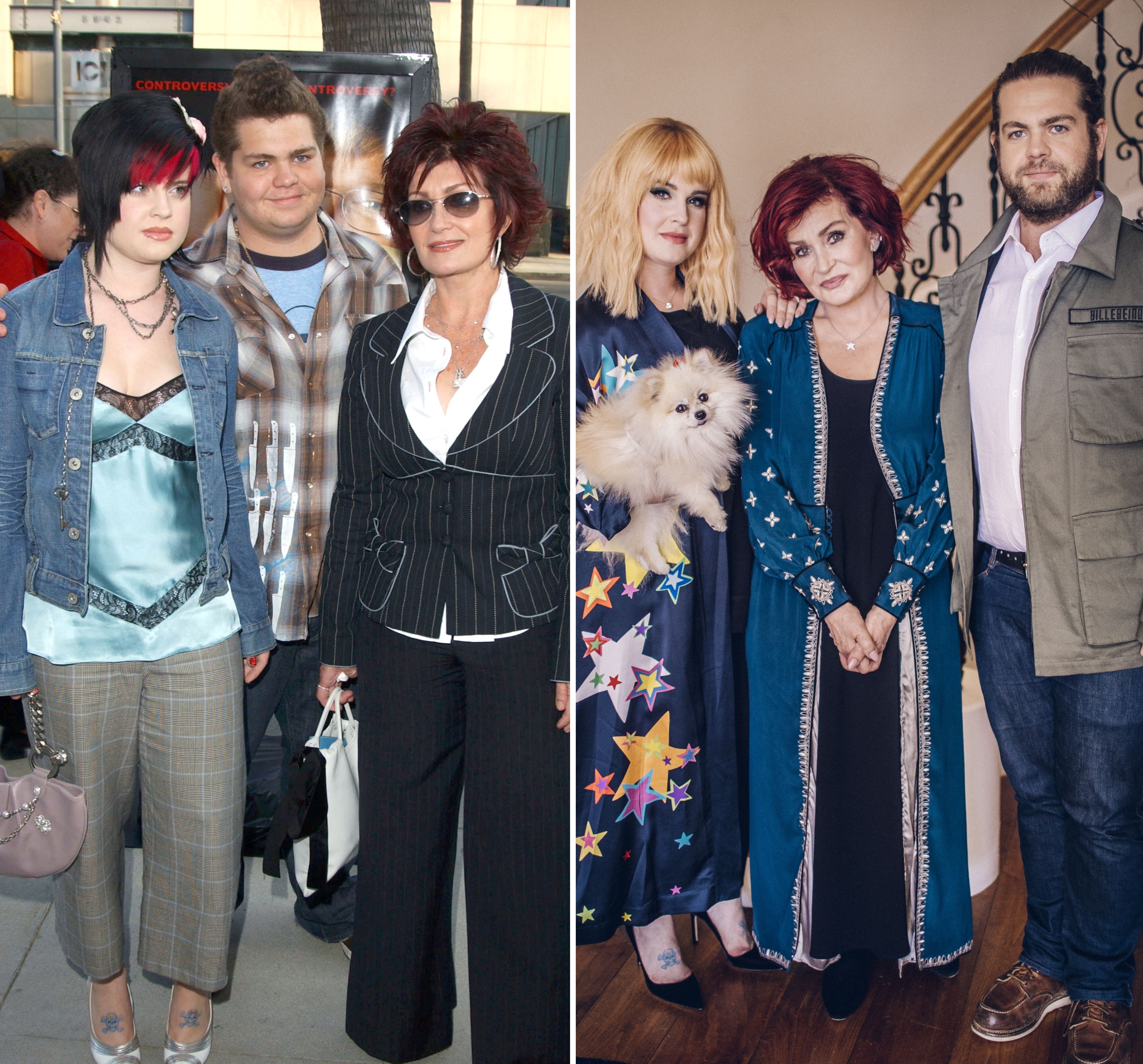 Sharon Osbourne's 3 Kids With Ozzy Meet Kelly, Jack and Aimee