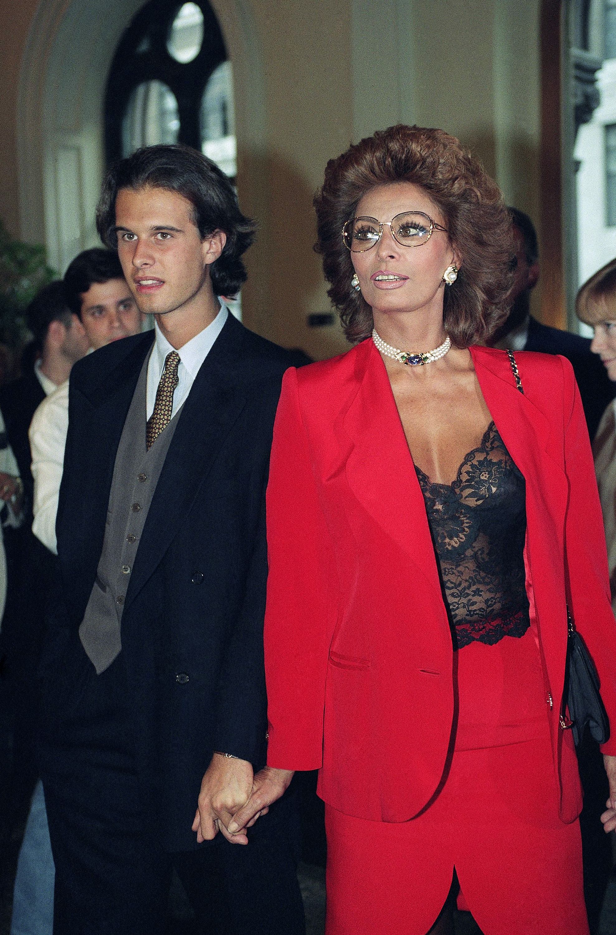 Sophia Loren's Cutest Photos With Sons Carlo Jr. and Edoardo