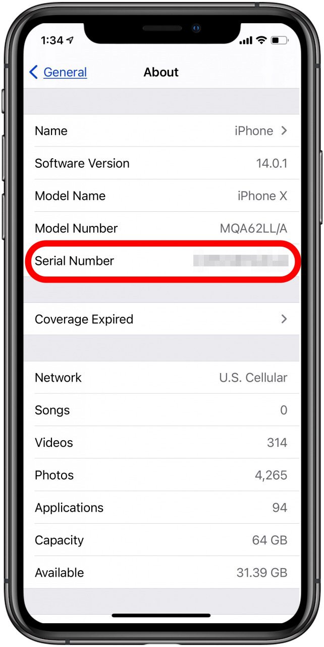 Cómo encontrar un número de serie e IMEI de Apple con o sin su iPhone o