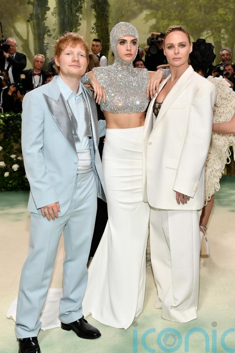 British stars Ed Sheeran and Cara Delevingne support sustainability at