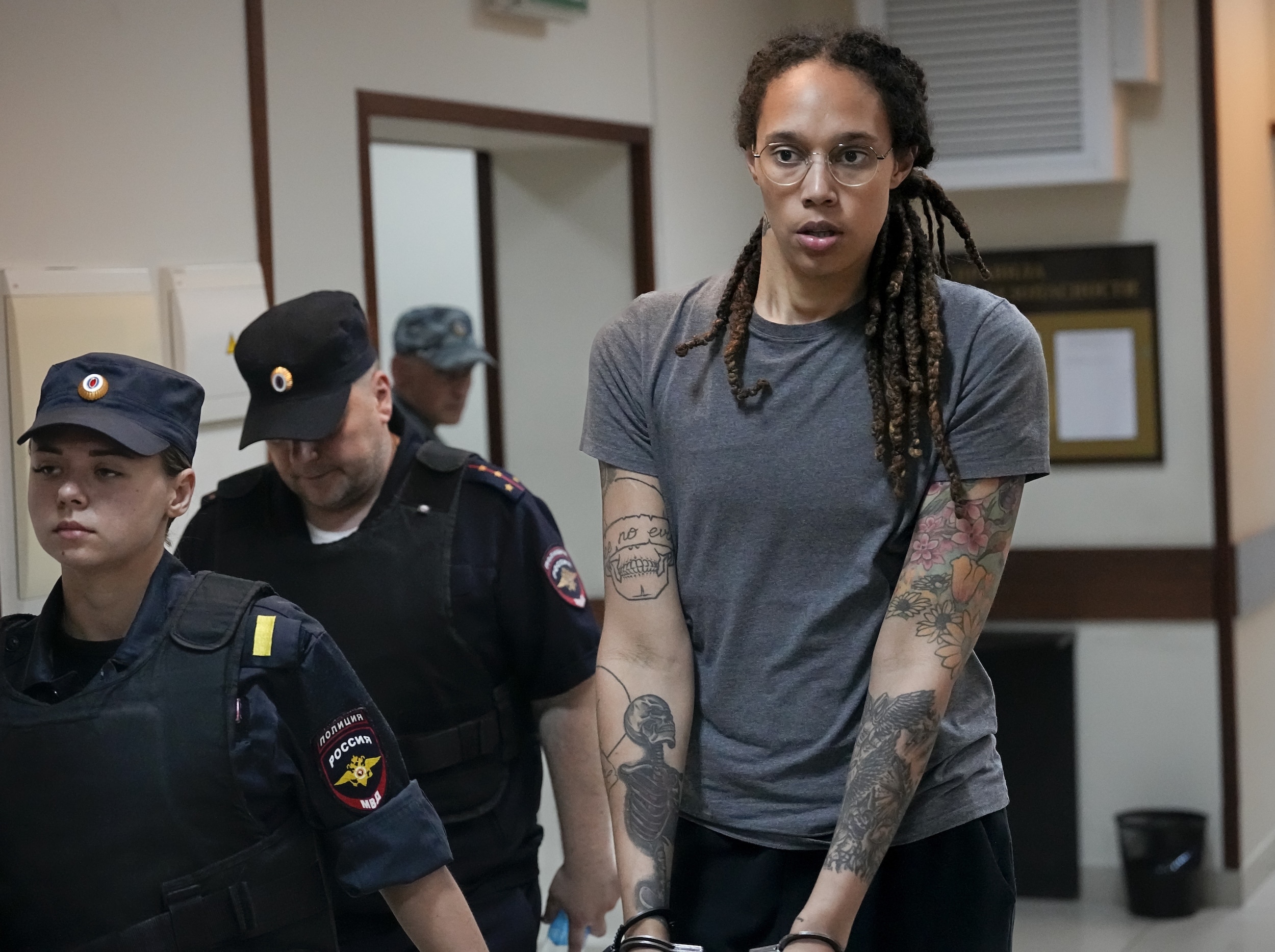 WNBA’s Brittney Griner convicted at drug trial, sentenced to 9 years