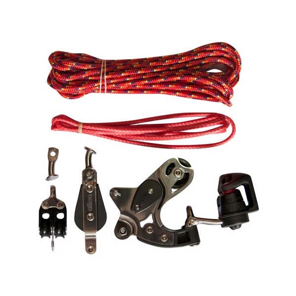 Kit Laser XD Bordure et cunnigham CQFD voile légère