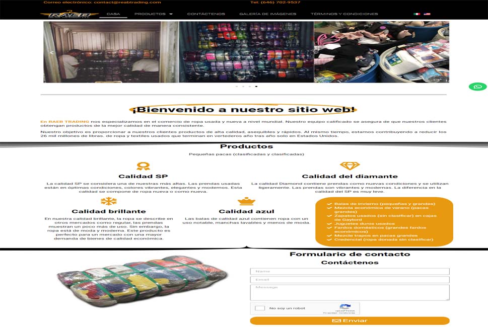 Diseño y desarrollo web paca
