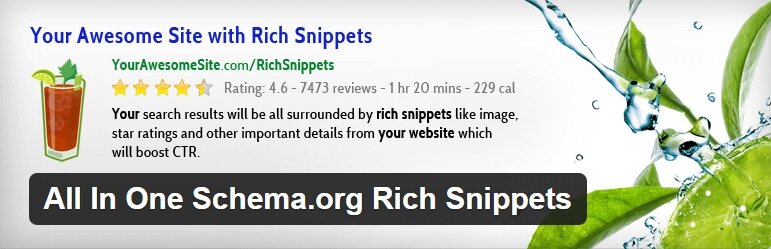 Los 20 mejores plugins para WordPress All In One Schema.org Rich Snippets