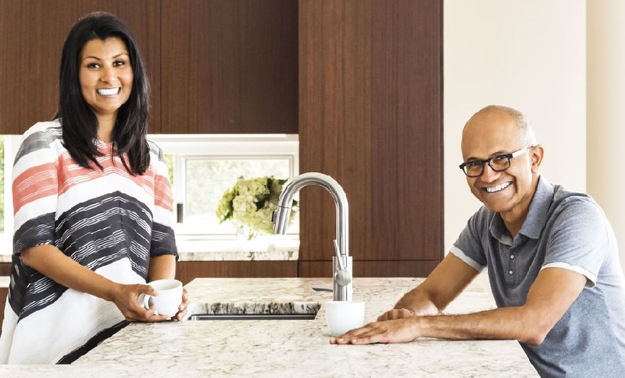 Satya Nadella s wife donates Rs 2 Cr to PMCF Democratic Accent