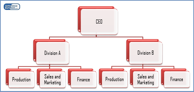 Difference Between Functional and Divisional Structure