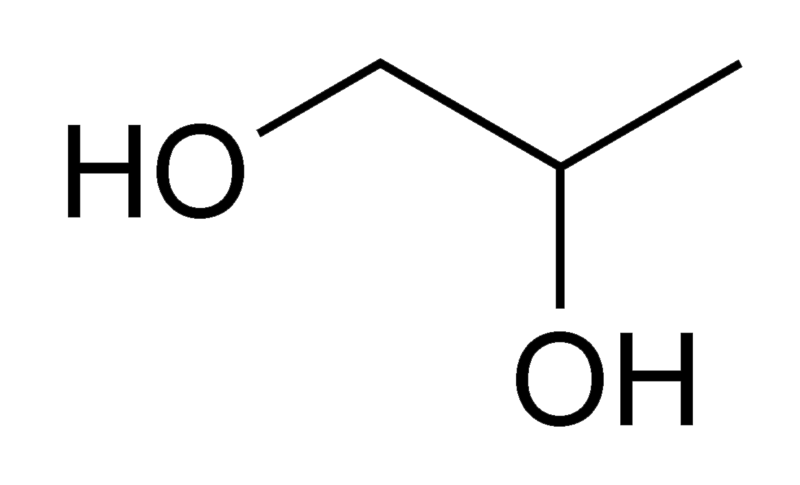 butylene glycol and propylene glycol - side by side comparison