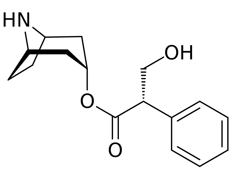 Dicyclomine and Hyoscyamine - Side by Side Comparison 