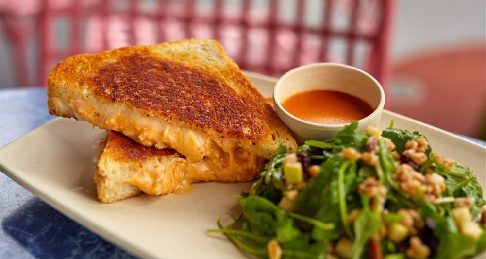 Disney's Hollywood Studios Buffalo Chicken Grilled Cheese Sandwich