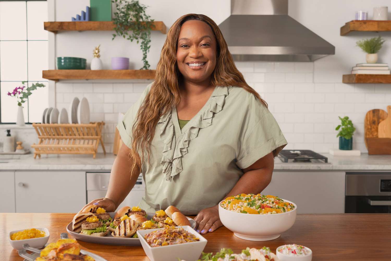 Sunny Anderson Shares Her Favorite Snack That Keeps Her Energized on Busy Work Days