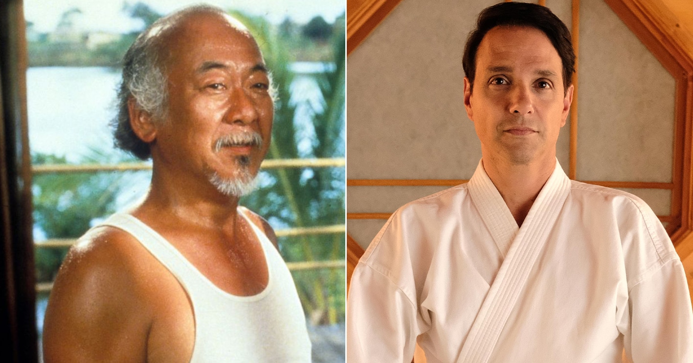 Pat Morita Younger In Karate Kid Than Ralph Macchio In Cobra Kai