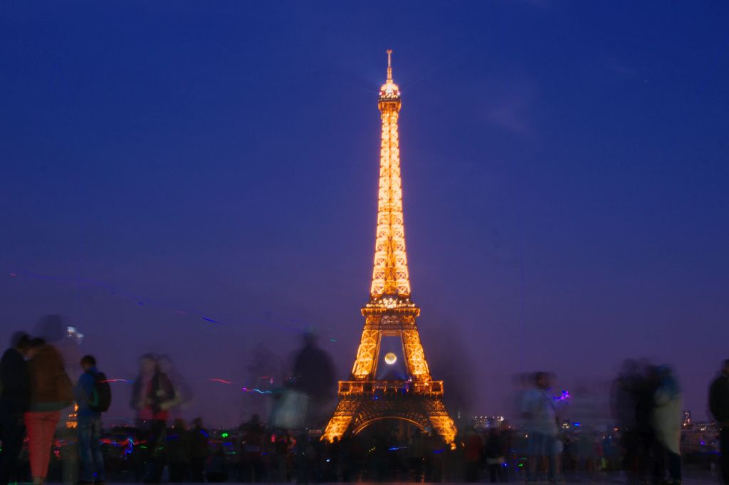 Best Tips & Ideas For Photographing the Eiffel Tower at Night 3 Eiffel Tower from Trocadero at night