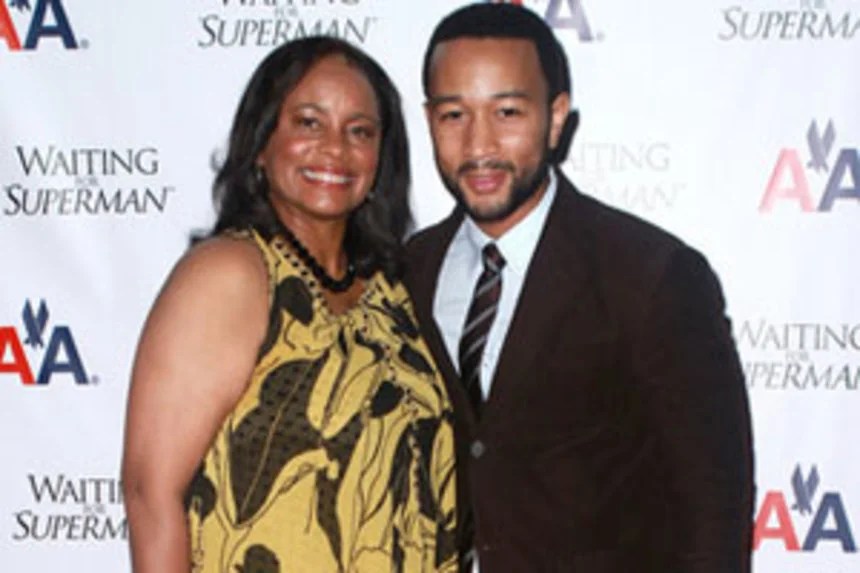 Star Gazing John Legend Takes Mom Out on the Town Essence