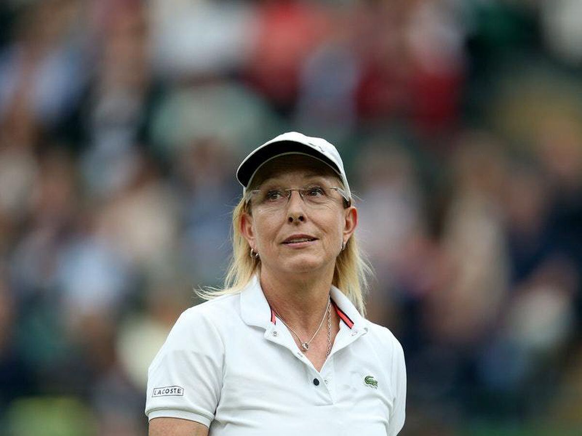 Martina Navratilova fears pandemic could stop stars creating a piece of