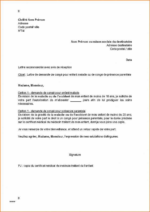 lettre pour demande de location Modele de lettre type