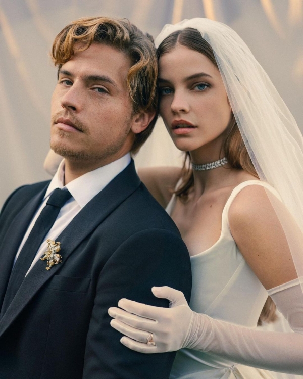 Barbara Palvin and Dylan Sprouse's Wedding Unveiled From Custom