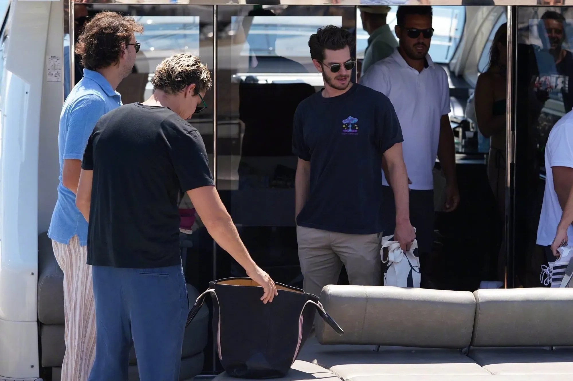 Andrew Garfield on vacation in Italy FMV6