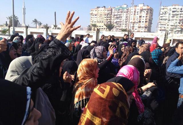 Port Said protests. Ph.@Captramy Port Said protests. Ph.@Captramy