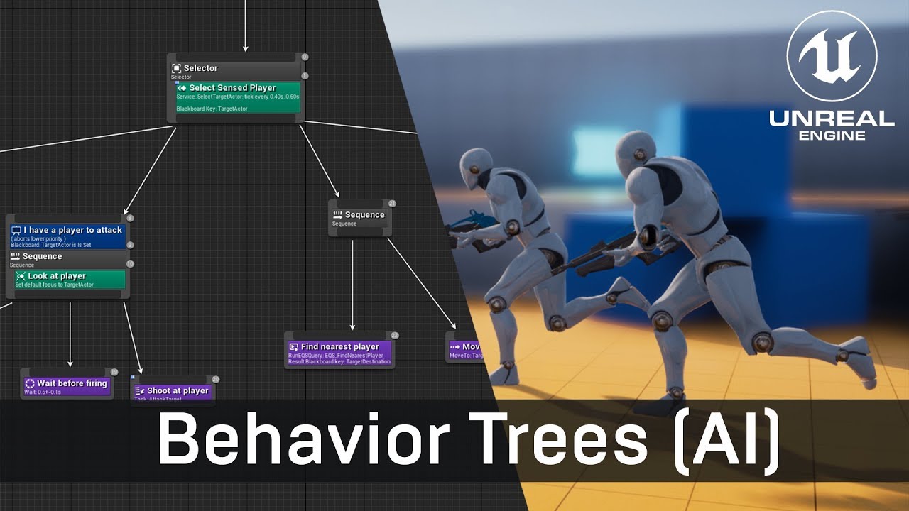 Unreal Engine AI Tutorial Create AI with Behavior Trees