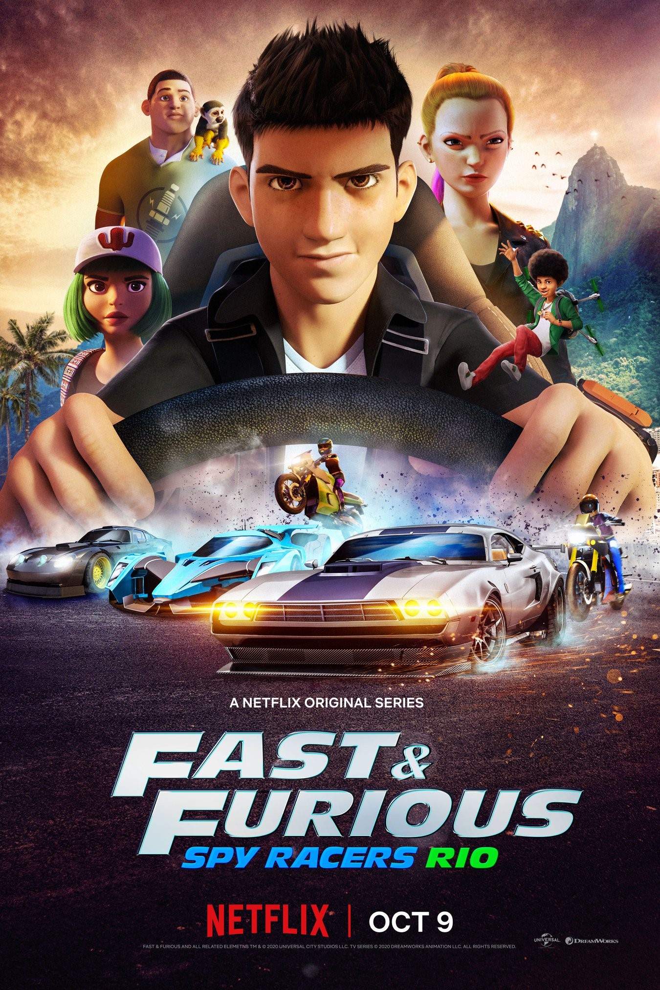 Fast and Furious Spy Racers Season Two Premieres Oct. 9 on Netflix!