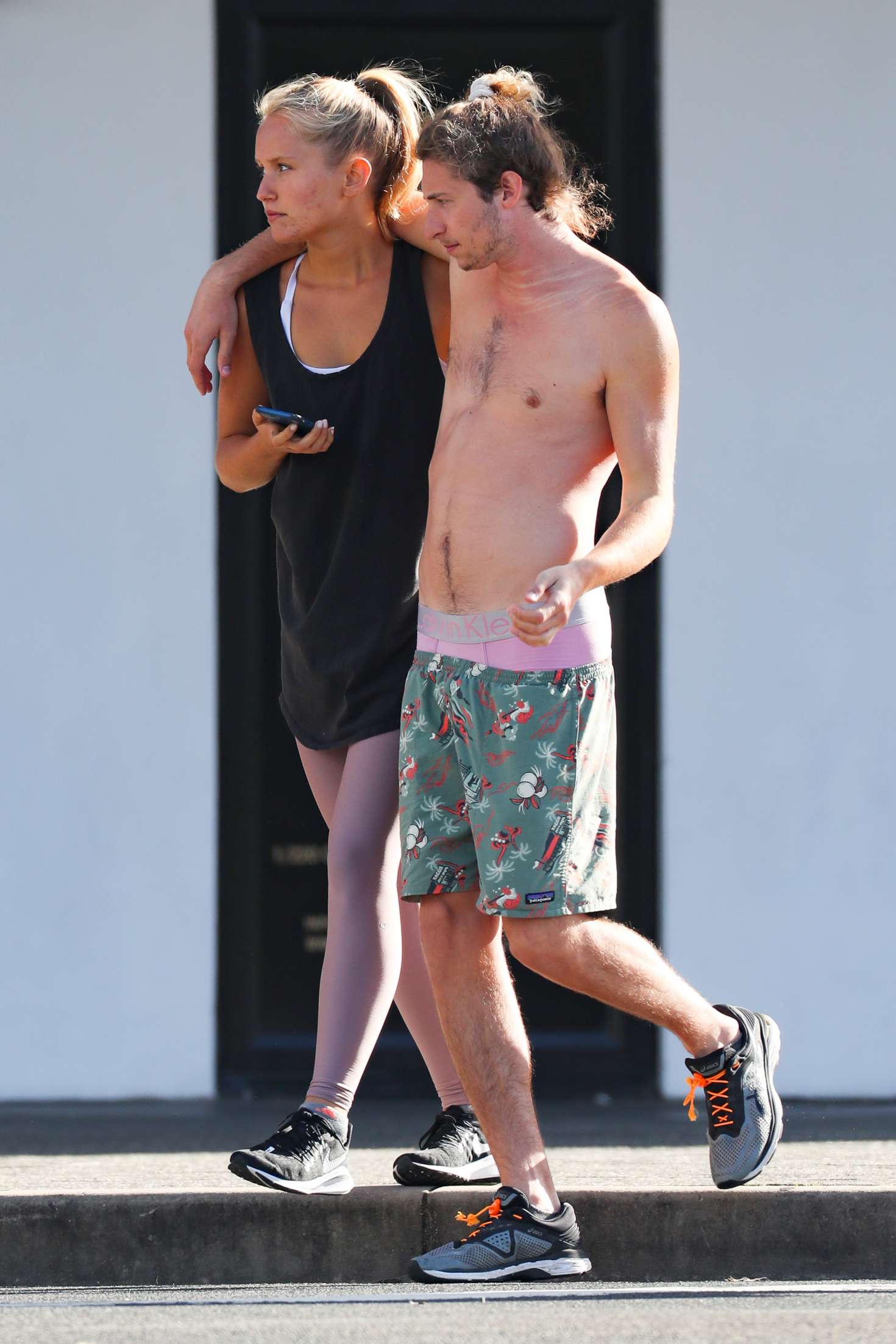 Sailor Brinkley Cook with her boyfriend out in Sydney GotCeleb