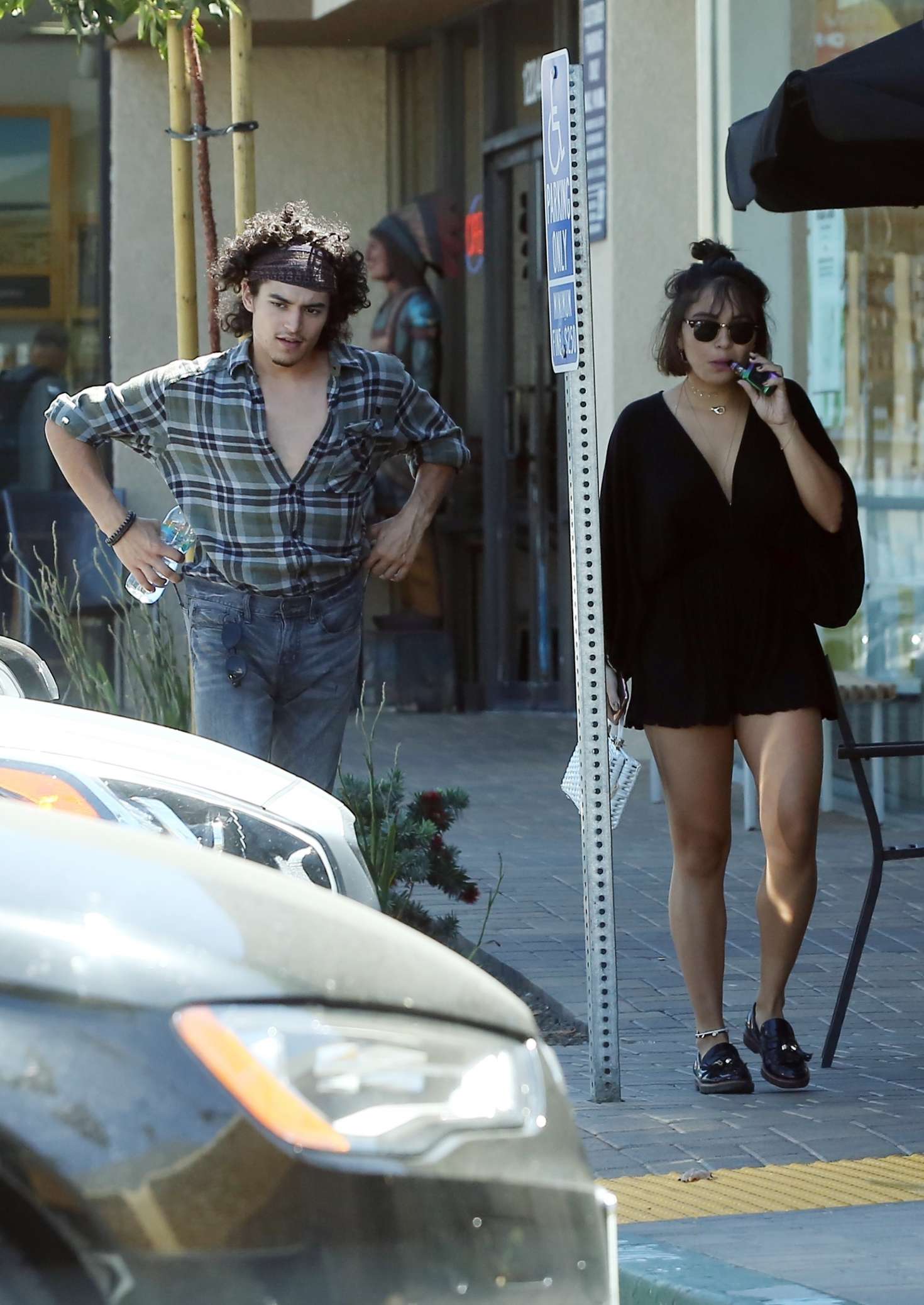 Stella Hudgens and boyfriend Eric Unger out in Studio City 08 GotCeleb