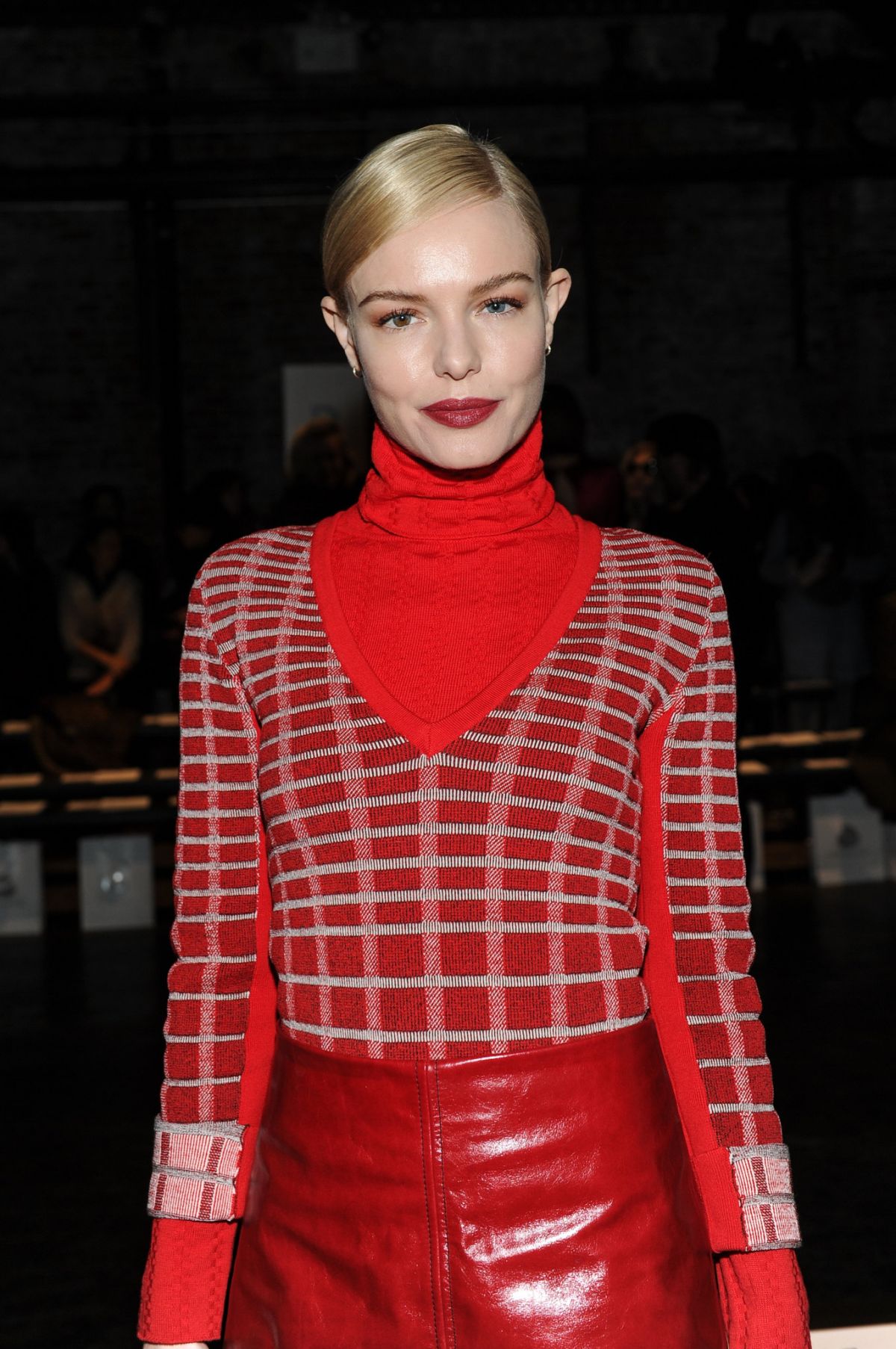 KATE BOSWORTH at International Woolmark Prize Womenswear Final 02/12