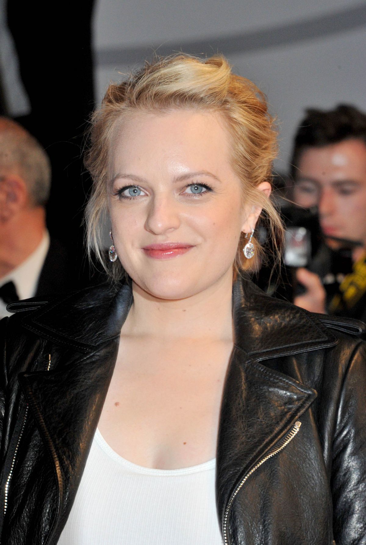 ELISABETH MOSS at The Square Premiere at 70th Annual Cannes Film