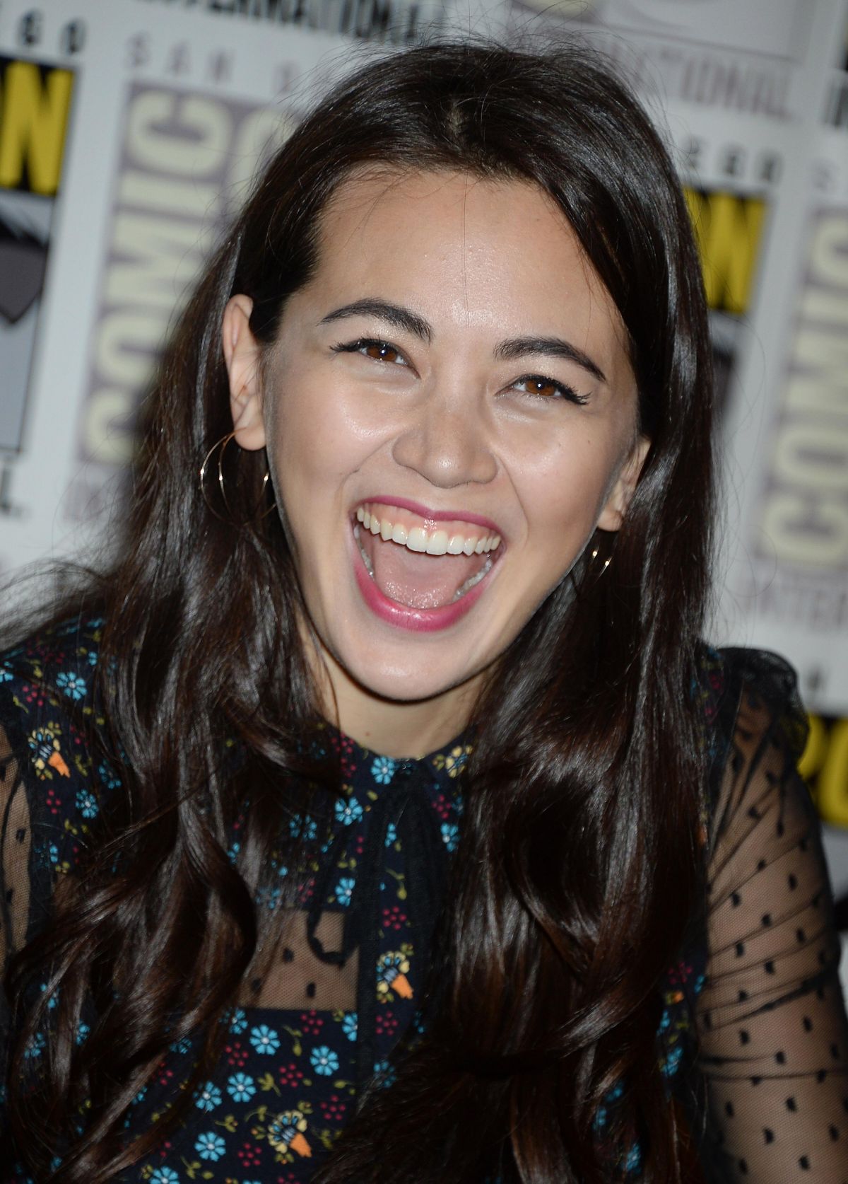 JESSICA HENWICK at The Defenders Presentation at Comiccon in San Diego