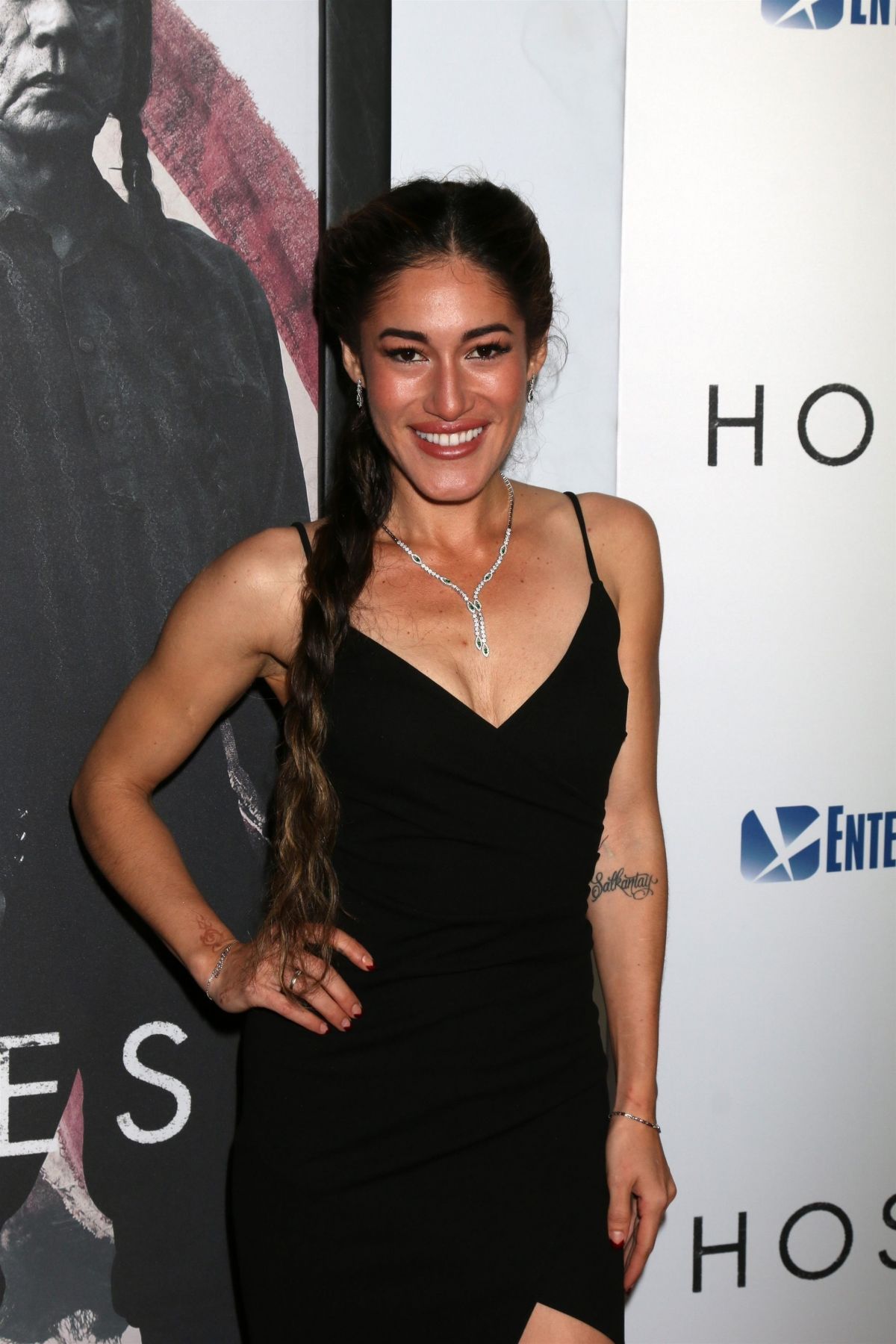 Q’ORIANKA KILCHER at Hostiles Premiere in Los Angeles 12/14/2017