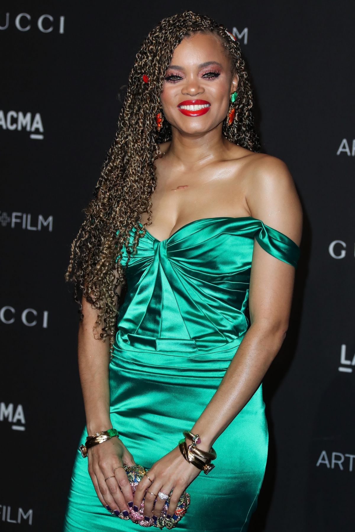 ANDRA DAY at Lacma Art and Film Gala in Los Angeles 11/03/2018 HawtCelebs