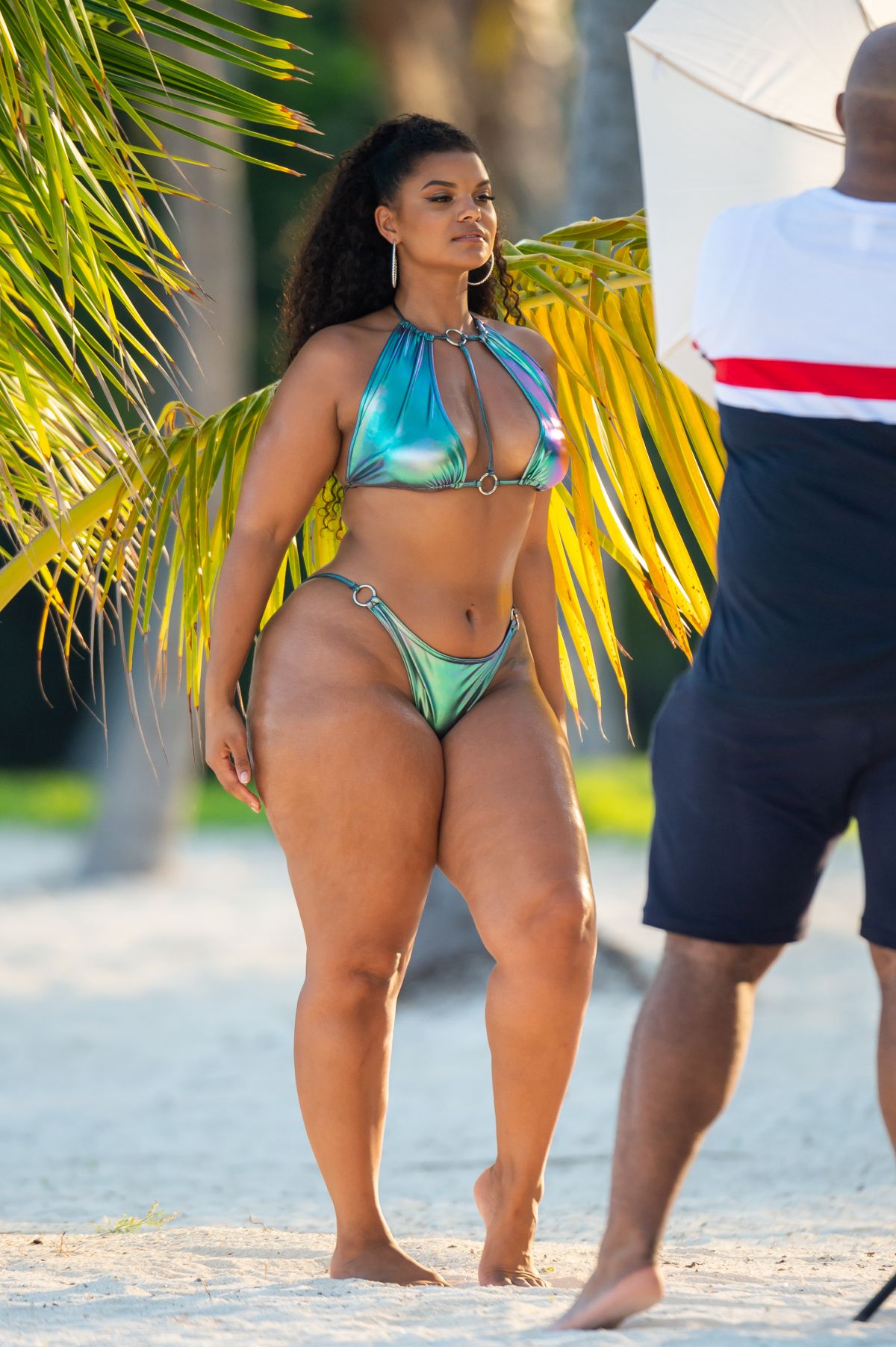 ASHANTI in Bikinis on the Set of a Photoshoot in Florida Keys 06/11
