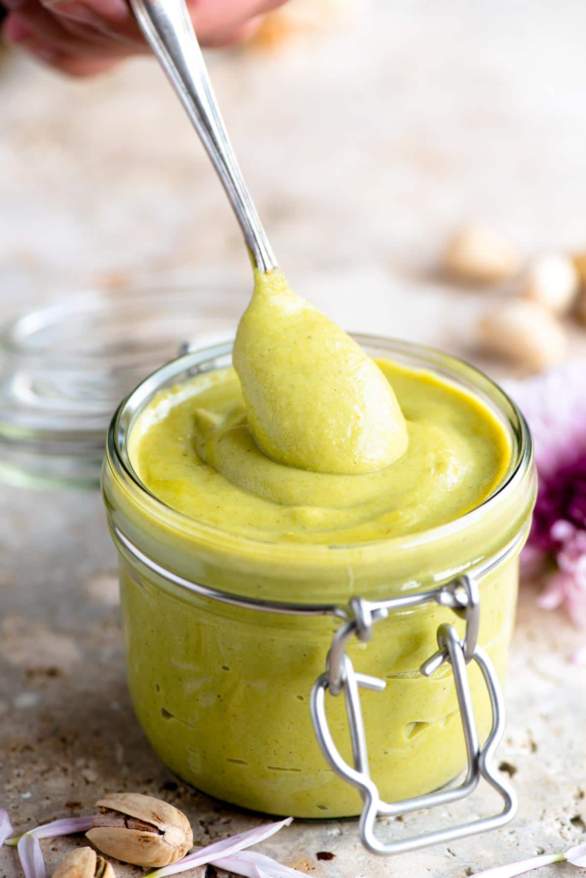 Italian Pistachio Cream (Crema al Pistacchio) Inside The Rustic Kitchen