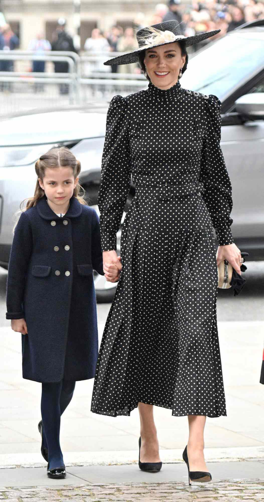 Kate Middleton Wore a Cottagecore Dress and WideBrim Hat for Prince