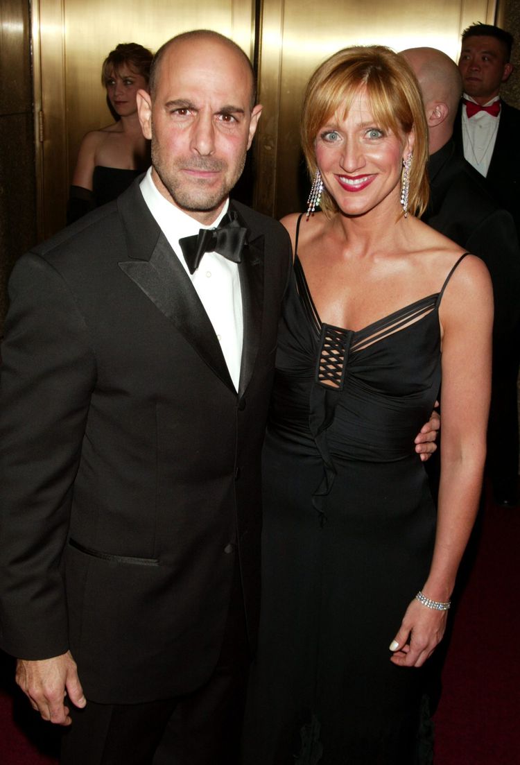 TBT Stanley Tucci and Edie Falco