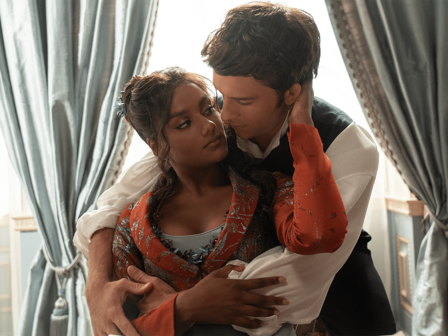 Netflix Released Steamy New Photos of a FanFavorite Couple From